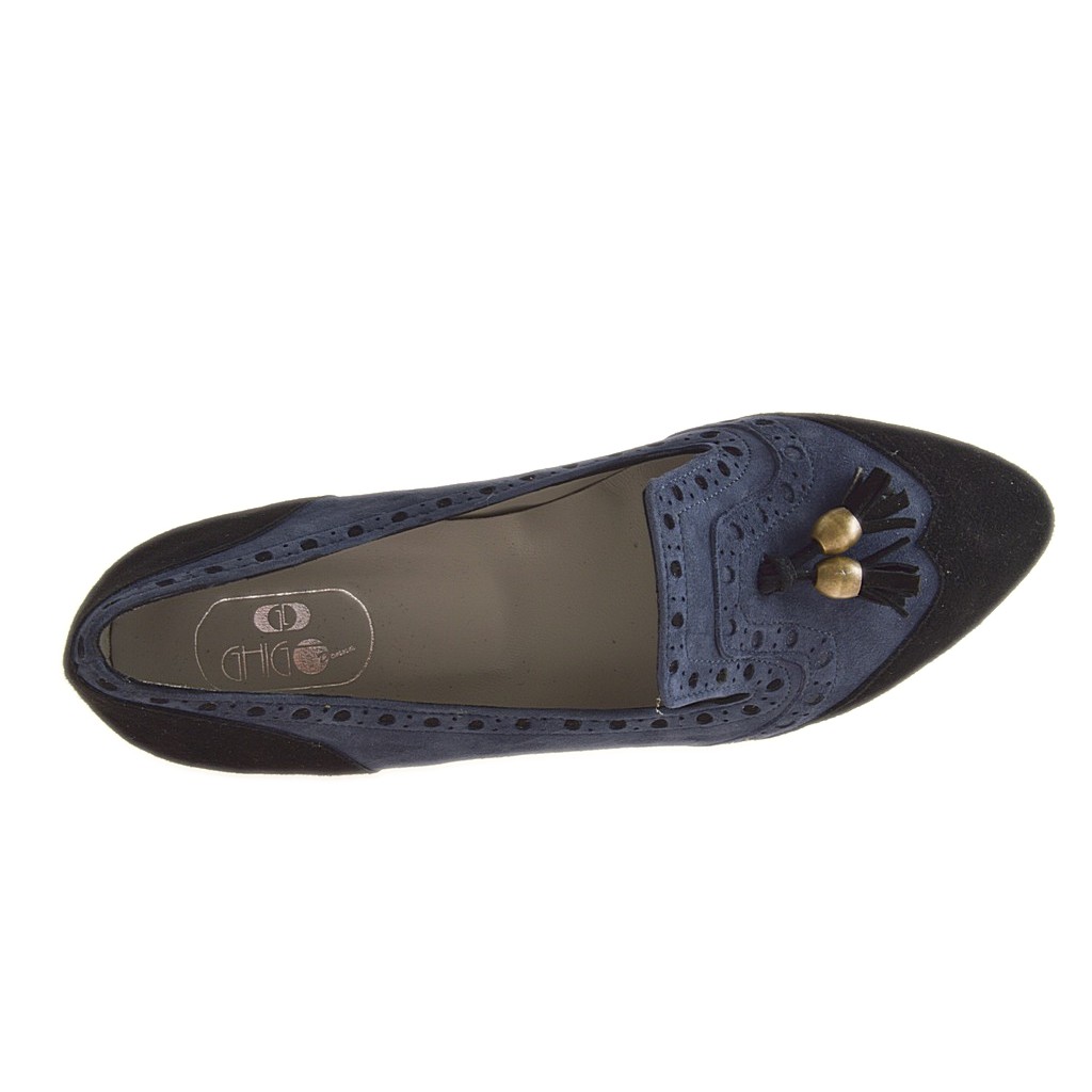  - 2104a059-ballerina-accollata-con-fiocco-in-camoscio-nero-blu