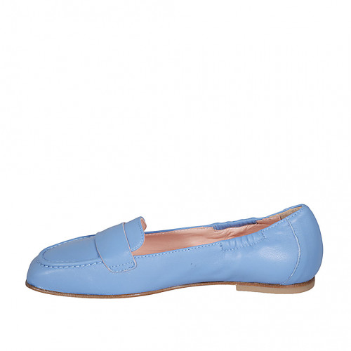 Womens light hot sale blue loafers