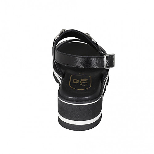 Ugg angie sandal outlet black