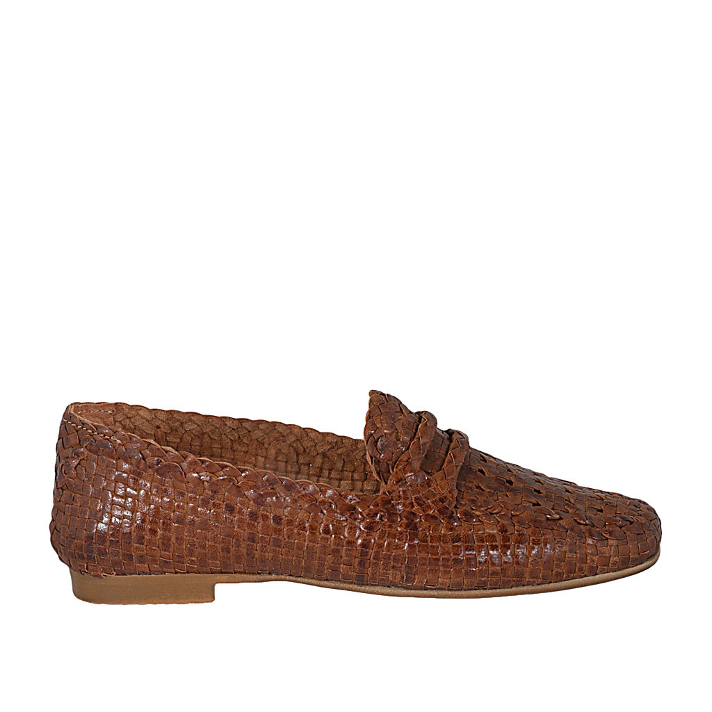 Woven best sale loafers womens