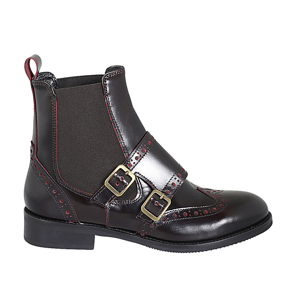 Double monk strap hot sale chelsea boot