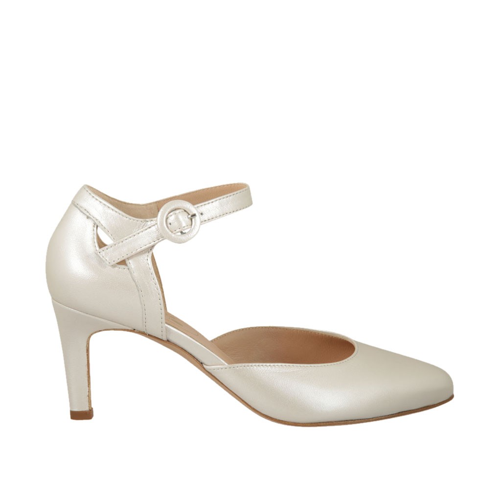 scarpe da sposa tacco 7