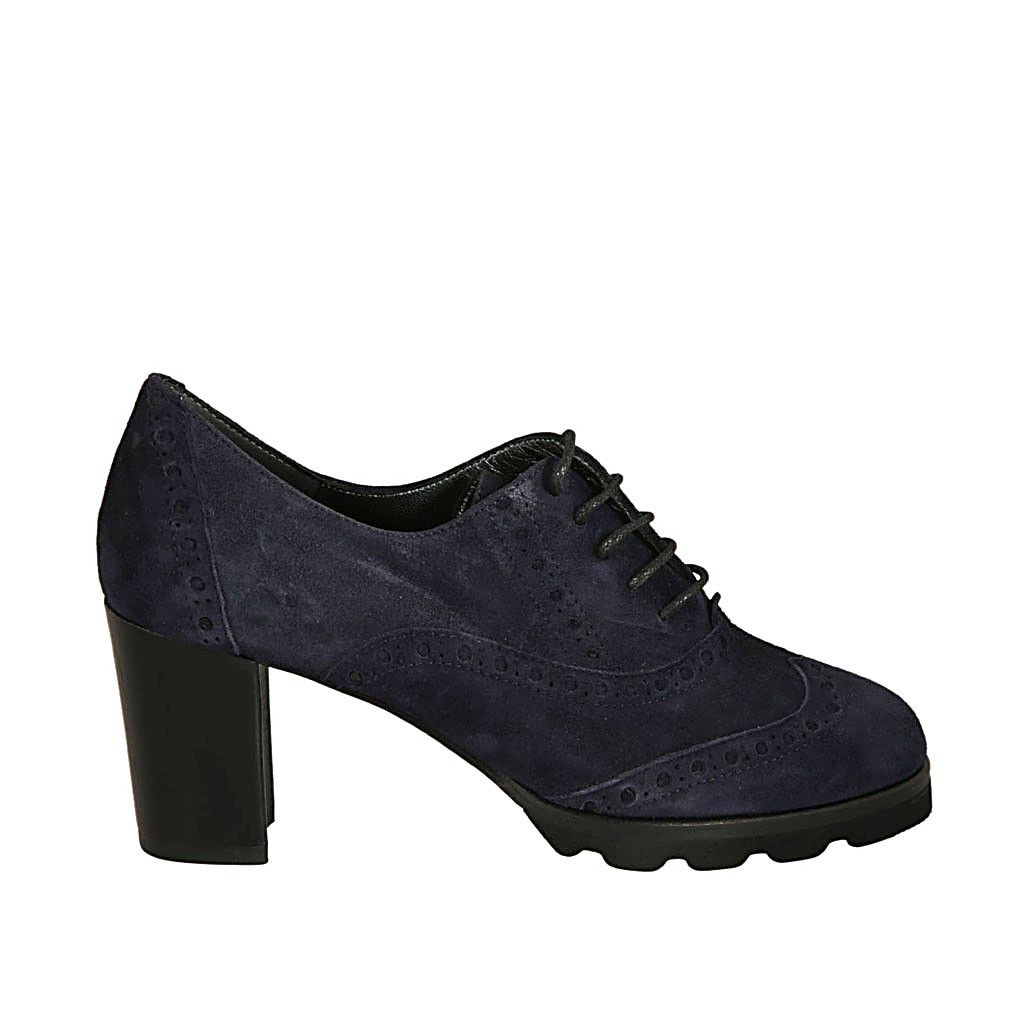 blue suede oxford shoes