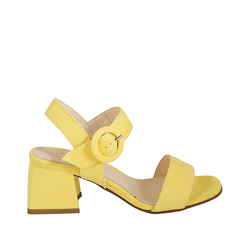 yellow gold sandal heels