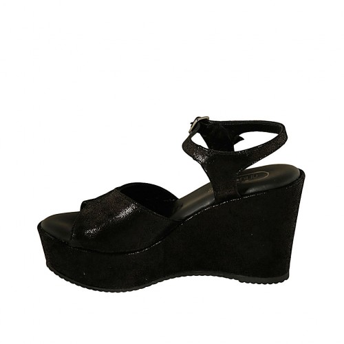 Black colour cheap ki sandal