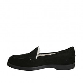 size 2 black loafers