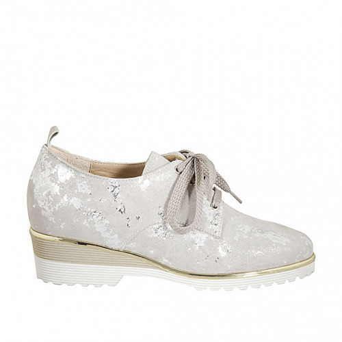 Silver oxford shoes on sale womens